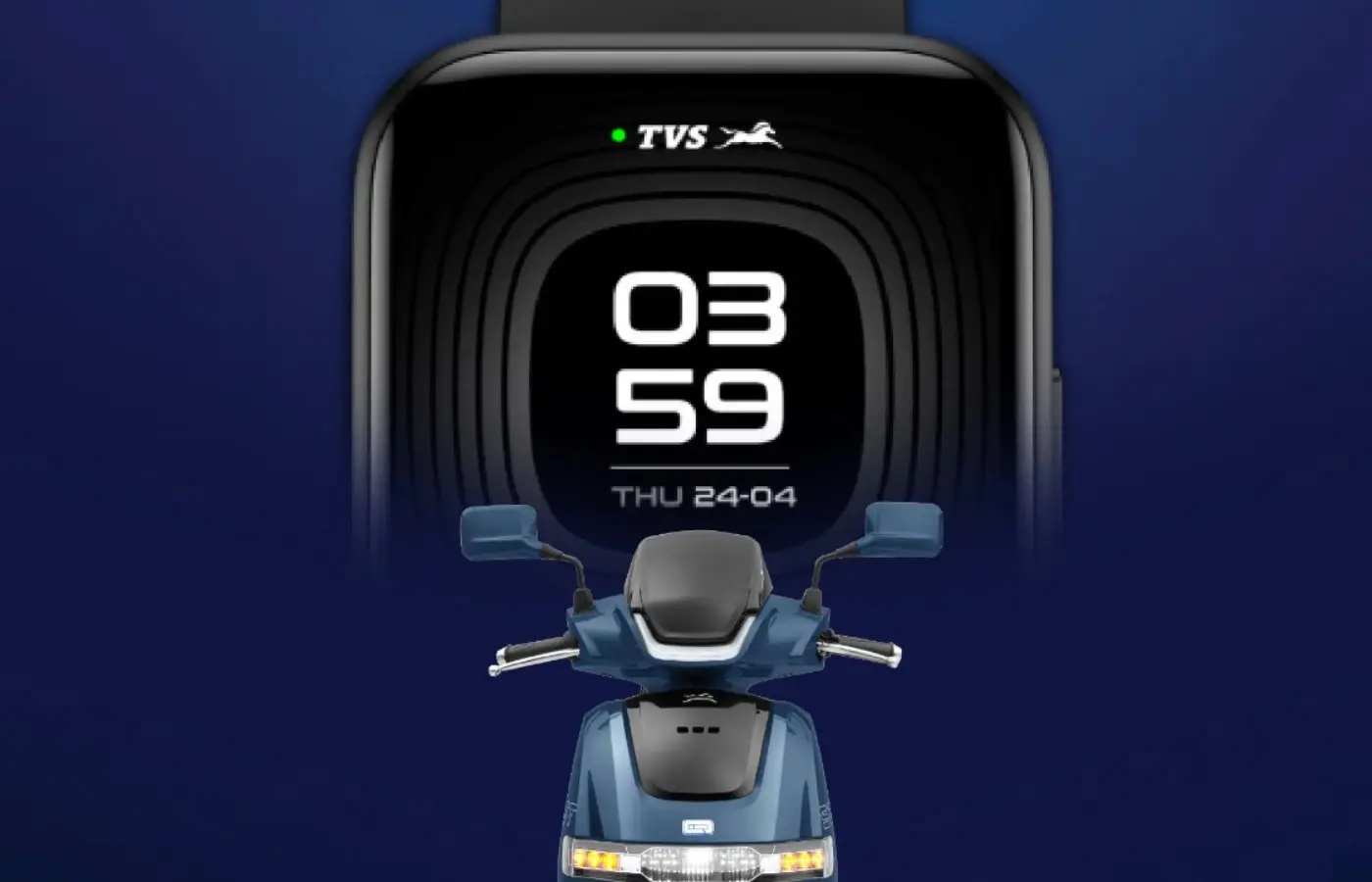TVS collaborates with Noise to introduce India's inaugural EV-Smartwatch integration. Featured Image